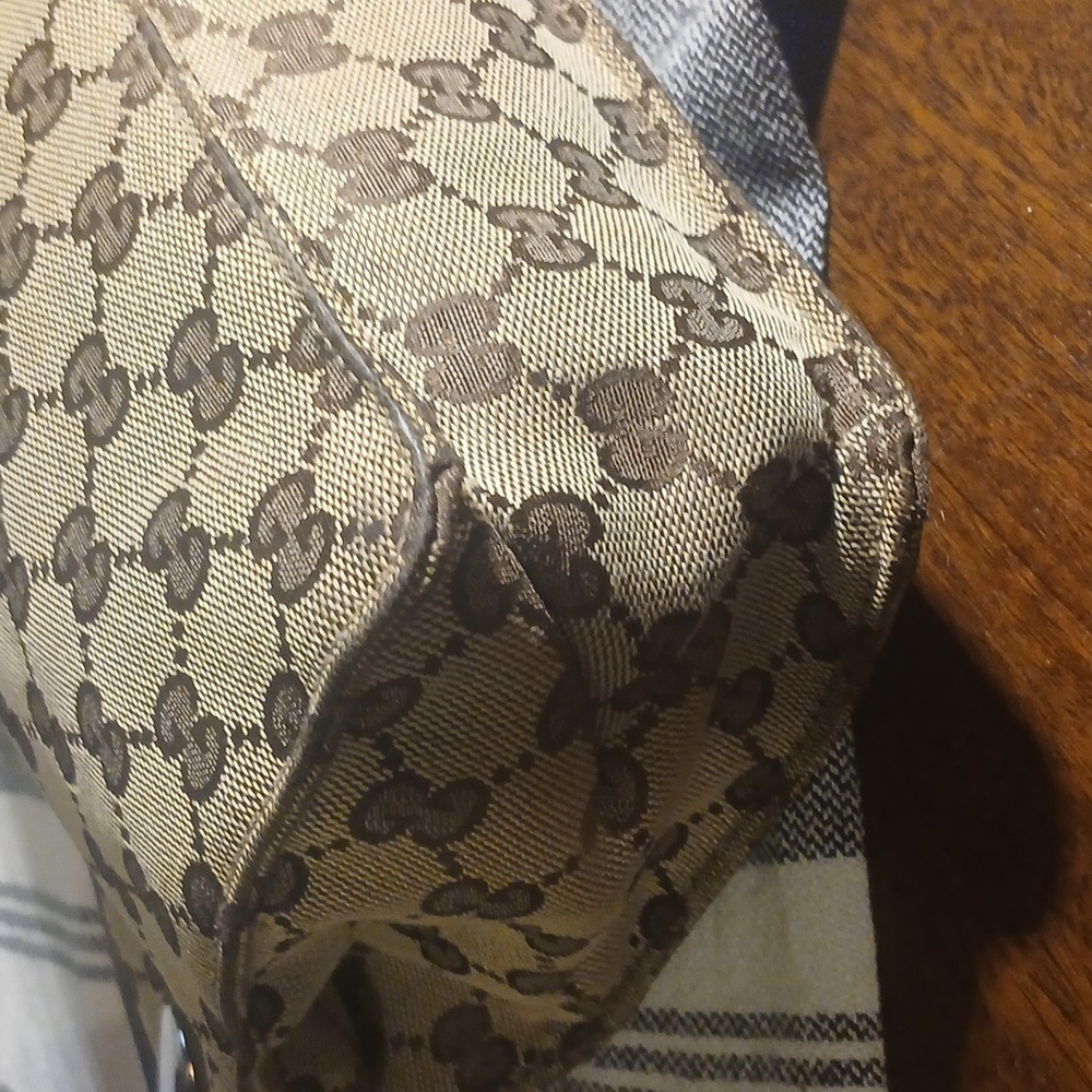 Authentic Gucci Eclipse Shoulder Crossbody Bag Gg… - image 6